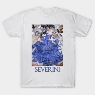 Blue Dancer by Gino Severini T-Shirt